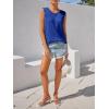 imageImily Bela Womens Sleeveless Sweater Vest 2025 Casual Summer Crew Neck Knit Sweater Lightweight Pullover Tank TopNavy