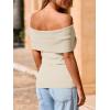 imageImily Bela Womens Off The Shoulder Sweaters Casual Knit Sleeveless Summer Y2K Going Out Tops BlousesApricot