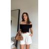 imageImily Bela Womens Off The Shoulder Sweaters Casual Knit Sleeveless Summer Y2K Going Out Tops BlousesBlack
