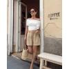 imageImily Bela Womens Off The Shoulder Sweaters Casual Knit Sleeveless Summer Y2K Going Out Tops BlousesWhite