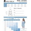 imageImily Bela Womens Beach Swimsuit Cover Ups Summer Off The Shoulder Long Bell Sleeve Sheer Mini DressWhite