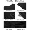 imageImily Bela Womens Casual Cap Sleeve Midi Dress Crewneck Swing Flowy Empire Waist Long Dress 2025 Summer Trendy OutfitsBlack