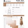 imageImily Bela Womens Casual Cap Sleeve Midi Dress Crewneck Swing Flowy Empire Waist Long Dress 2025 Summer Trendy OutfitsLight Purple