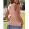 imageImily Bela Womens Ribbed Tank Tops Summer Slim Fit V Neck Tops Casual Basic Knit Sleeveless ShirtsDark Khaki