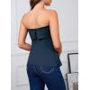 imageImily Bela Womens Sexy Tube Tops Off Shoulder Strapless Bandeau Top Side Split Y2K Going Out Trendy OutfitsNavy