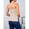 imageImily Bela Womens Sexy Tube Tops Off Shoulder Strapless Bandeau Top Side Split Y2K Going Out Trendy OutfitsNude