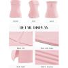 imageImily Bela Womens Sexy Tube Tops Off Shoulder Strapless Bandeau Top Side Split Y2K Going Out Trendy OutfitsPink