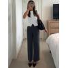 imageImily Bela Womens Short Sleeve Sweater Tops Summer Button Down Casual Ribbed Knit Slim Fit Cropped Cardigan ShirtsGrey