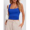 imageImily Bela Womens Square Neck Tank Tops Casual Sleeveless Going Out Slim Fit Y2K Summer Cropped ShirtsBlue