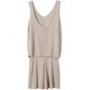imageImily Bela Womens Summer Lounge Sets Knit 2 Piece Outfits Vacation Beach Tank Tops and Shorts Loungewear Pajama SetA01beige