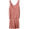 imageImily Bela Womens Summer Lounge Sets Knit 2 Piece Outfits Vacation Beach Tank Tops and Shorts Loungewear Pajama SetA06pink