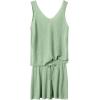 imageImily Bela Womens Summer Lounge Sets Knit 2 Piece Outfits Vacation Beach Tank Tops and Shorts Loungewear Pajama SetGreen