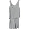 imageImily Bela Womens Summer Lounge Sets Knit 2 Piece Outfits Vacation Beach Tank Tops and Shorts Loungewear Pajama SetGrey