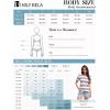 imageImily Bela Womens Summer Tops 2025 Striped Color Block Short Puff Sleeve T Shirt Casual Crewneck Loose Basic TeeBrick Red