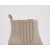 imageImily Bela Womens Ankle Boots Pointed Toe Chunky Stacked Mid Heeled Faux Suede Leather BootiesTcamel