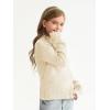 imageImily Bela Girls Mock Neck Pullover Sweaters Casual Long Sleeve Knit Jumper TopsBeige