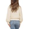 imageImily Bela Girls Mock Neck Pullover Sweaters Casual Long Sleeve Knit Jumper TopsBeige