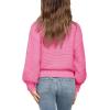 imageImily Bela Girls Mock Neck Pullover Sweaters Casual Long Sleeve Knit Jumper TopsBright Pink