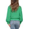 imageImily Bela Girls Mock Neck Pullover Sweaters Casual Long Sleeve Knit Jumper TopsGreen