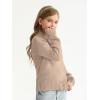 imageImily Bela Girls Mock Neck Pullover Sweaters Casual Long Sleeve Knit Jumper TopsKhaki