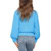 imageImily Bela Girls Mock Neck Pullover Sweaters Casual Long Sleeve Knit Jumper TopsLake Blue