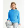 imageImily Bela Girls Mock Neck Pullover Sweaters Casual Long Sleeve Knit Jumper TopsLake Blue