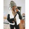 imageImily Bela Womens Quilted Puffer Vest Hooded Winter Casual Stand Collar Gilet With PocketsWhite