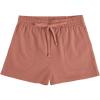 imageImily Bela Girls Shorts Kids Casual Summer Drawstring Elastic Waist Short Pants with PocketsDark Pink