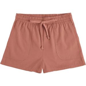 imageImily Bela Girls Shorts Kids Casual Summer Drawstring Elastic Waist Short Pants with PocketsDark Pink