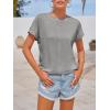 imageImily Bela Womens Short Sleeve T Shirts Summer Crew Neck Dressy Casual Tops Basic Trendy TeesGray