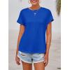 imageImily Bela Womens Short Sleeve T Shirts Summer Crew Neck Dressy Casual Tops Basic Trendy TeesRoyal