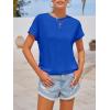 imageImily Bela Womens Short Sleeve T Shirts Summer Crew Neck Dressy Casual Tops Basic Trendy TeesRoyal