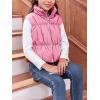 imageImily Bela Girls Puffer Vest Stand Collar Sleeveless Warm Jacket Cute Outerwear With Pockets 714 YearsPink