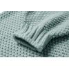 imageImily Bela Girls Turtleneck Sweaters Kids Batwing Sleeve Knit Clothes Chunky Pullover JumperAgreen