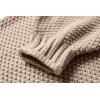 imageImily Bela Girls Turtleneck Sweaters Kids Batwing Sleeve Knit Clothes Chunky Pullover JumperAkhaki