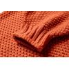 imageImily Bela Girls Turtleneck Sweaters Kids Batwing Sleeve Knit Clothes Chunky Pullover JumperAorange