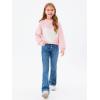 imageImily Bela Girls Turtleneck Sweaters Kids Batwing Sleeve Knit Clothes Chunky Pullover JumperBpink
