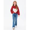 imageImily Bela Girls Turtleneck Sweaters Kids Batwing Sleeve Knit Clothes Chunky Pullover JumperBred