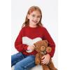 imageImily Bela Girls Turtleneck Sweaters Kids Batwing Sleeve Knit Clothes Chunky Pullover JumperBred