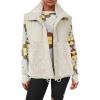imageImily Bela Womens Winter Sherpa Fleece Vest Stand Collar Button Down Sleeveless Jacket Casual Hooded Coat OuterwearBeige