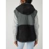 imageImily Bela Womens Winter Sherpa Fleece Vest Stand Collar Button Down Sleeveless Jacket Casual Hooded Coat OuterwearBlack