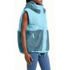 imageImily Bela Womens Winter Sherpa Fleece Vest Stand Collar Button Down Sleeveless Jacket Casual Hooded Coat OuterwearLight Blue