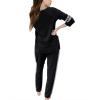 imageImily Bela Girls Sweatsuits clothing lounge sets athletic sweatshirts and sweatpantsBlack
