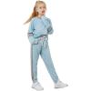imageImily Bela Girls Sweatsuits clothing lounge sets athletic sweatshirts and sweatpantsBlue
