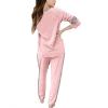 imageImily Bela Girls Sweatsuits clothing lounge sets athletic sweatshirts and sweatpantsPink