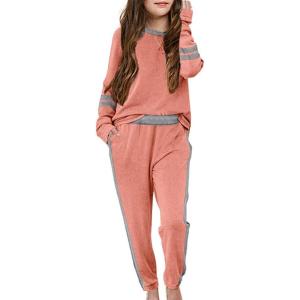 imageImily Bela Girls Sweatsuits clothing lounge sets athletic sweatshirts and sweatpantsCoral