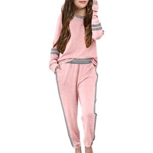 imageImily Bela Girls Sweatsuits clothing lounge sets athletic sweatshirts and sweatpantsPink
