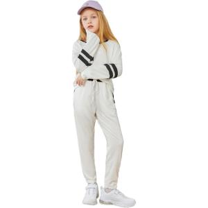 imageImily Bela Girls Sweatsuits clothing lounge sets athletic sweatshirts and sweatpantsWhite
