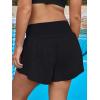 image:imageImily Bela Womens Running Shorts Workout Elastic High Waisted Loose Fit 2 in 1 Active Gym Biker ShortsBlack