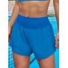 image:imageImily Bela Womens Running Shorts Workout Elastic High Waisted Loose Fit 2 in 1 Active Gym Biker ShortsBlue